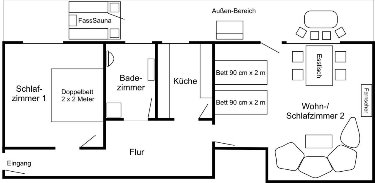 Ferienwohnung Elfengast, Fasssauna, Harzurlaub In Bester Lage Bad Harzburg Exterior foto
